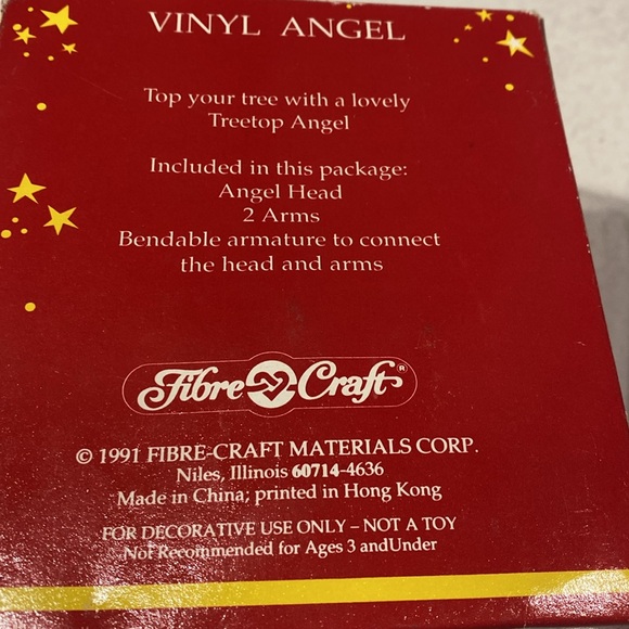 2 Angel Head & Hands Sets - Vinyl But Looks Like Porcelain! Craft Your Own Angel - Picture 5 of 6